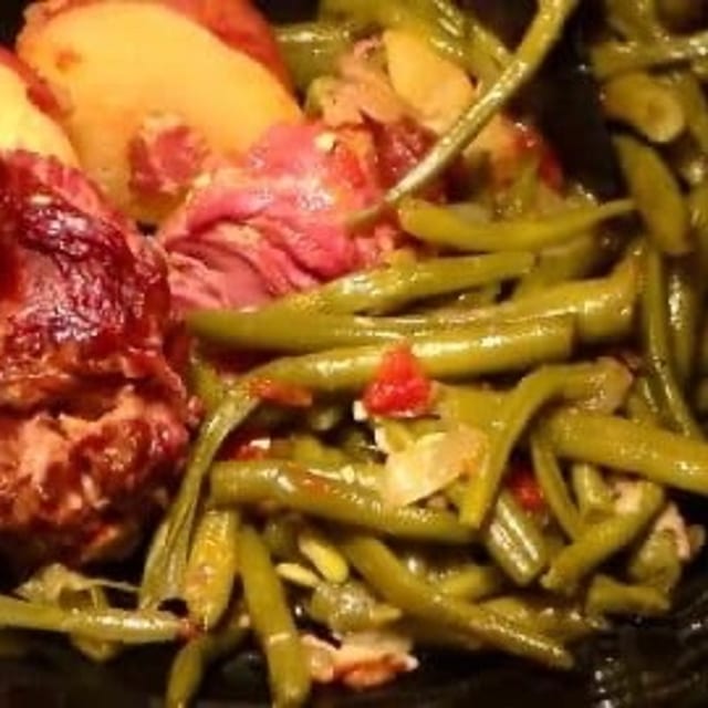 Cajun Green Beans.