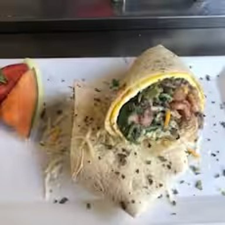 Delicious Breakfast Burrito