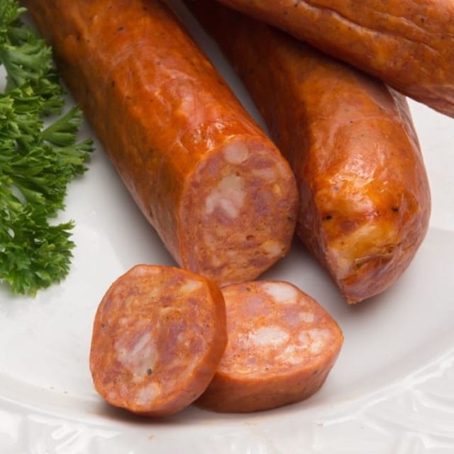 Andouille Sausage.
