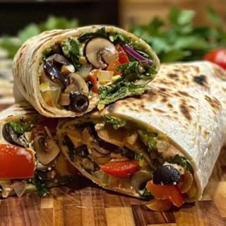 Bayou Breakfast Burrito