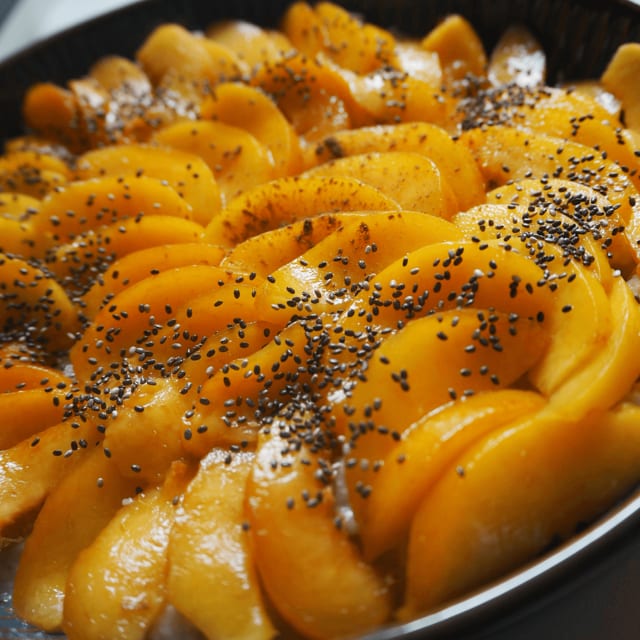 Peach Cobbler.
