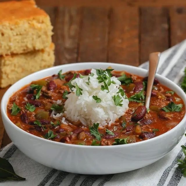 Red Beans & Rice.